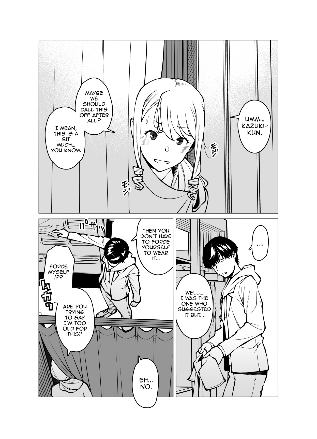 Hentai Manga Comic-Yamazaki Makie (3● years old), Buying Clothes-Read-2
